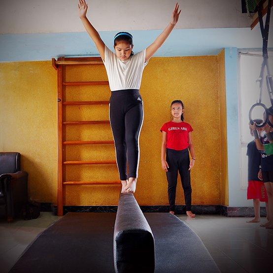 kids gymnastics at urban beats rajgarh guwahati